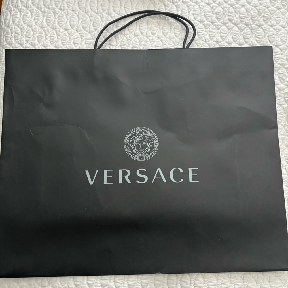 Versace large shopping bag